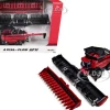 Case IH Axial-Flow AF11 Combine with 16-Row Corn Head and Draper Grain Head Red 1/64 Diecast Model by ERTL TOMY