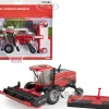 Case IH WD2505 Windrower Header Red Case IH Agriculture 1/64 Diecast Model ERTL TOMY 44282
