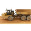 CAT Caterpillar 745 Articulated Truck Operator Dirty Version Weathered Series 1/50 Diecast Model Diecast Masters 85704