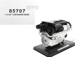 CAT Caterpillar C32B Marine Engine Replica High Line Series 1/12 Diecast Model Diecast Masters 85707