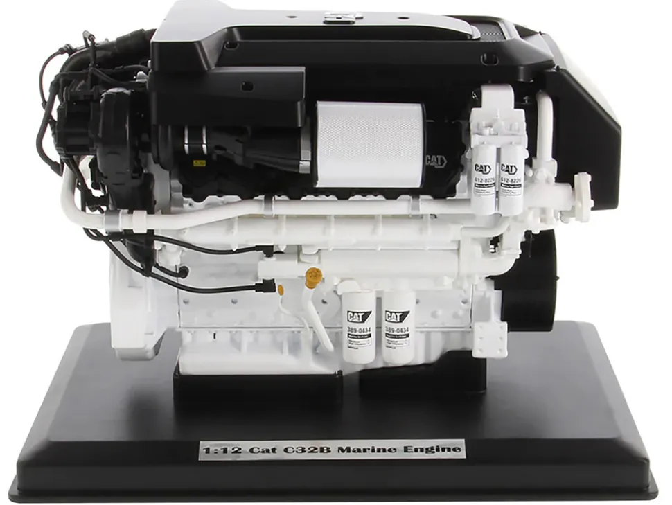 CAT Caterpillar C32B Marine Engine Replica High Line Series 1/12 Diecast Model Diecast Masters 85707