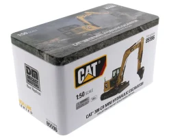 CAT Caterpillar 308 CR Next Generation Mini Hydraulic Excavator with Work Tools Operator High Line Series 1/50 Diecast Model Diecast Masters 85596