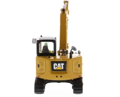 CAT Caterpillar 308 CR Next Generation Mini Hydraulic Excavator with Work Tools Operator High Line Series 1/50 Diecast Model Diecast Masters 85596