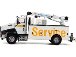 CAT Caterpillar CT660 Auto-Crane Titan 85 Truck with Miller EnPak White 