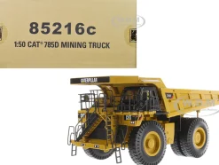 CAT Caterpillar 785D Mining Truck Yellow with Operator Core Classics Series 1/50 Diecast Model Diecast Masters 85216C