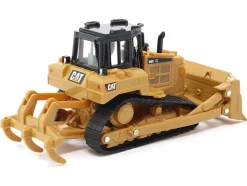 CAT Caterpillar D6R Track Type Tractor Yellow and Black 1/64 Diecast Model Diecast Masters 84645CS