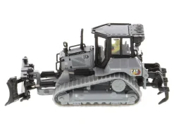 CAT Caterpillar D5 Track-Type Dozer "Centennial" Gray with Operator "High Line Series" 1/87 (HO) Diecast Model by Diecast Masters