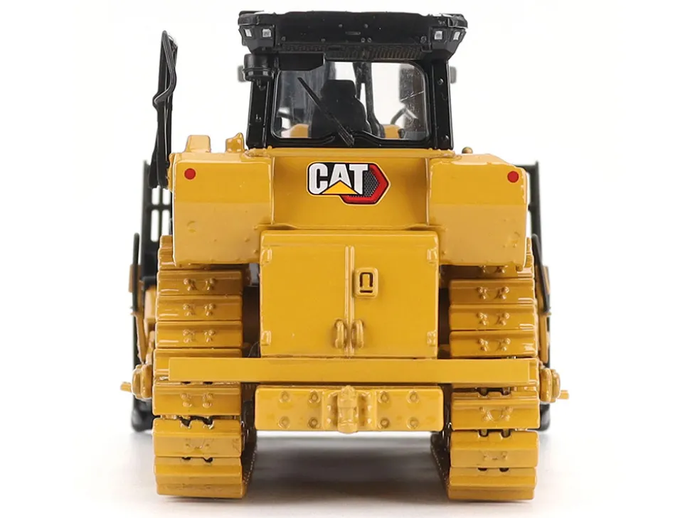CAT Caterpillar D8 Track-Type Dozer (Waste Handler Configuration) Yellow "High Line" Series 1/50 Diecast Model by Diecast Masters