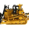 Cat Caterpillar D9T Track-Type Tractor with Operator High Line Series 1/50 Model Diecast Masters 85944