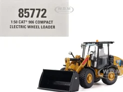 CAT Caterpillar 906 Electric Compact Wheel Loader Yellow with Operator