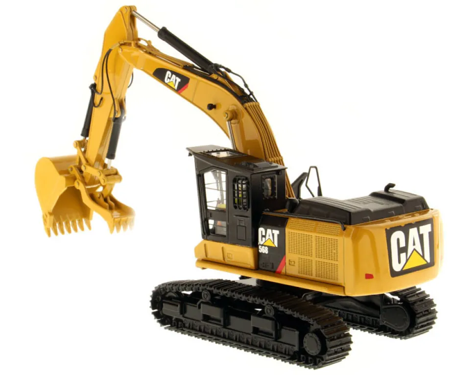 CAT Caterpillar 568 GF Road Builder with Operator High Line Series 1/50 Diecast Model Diecast Masters 85923