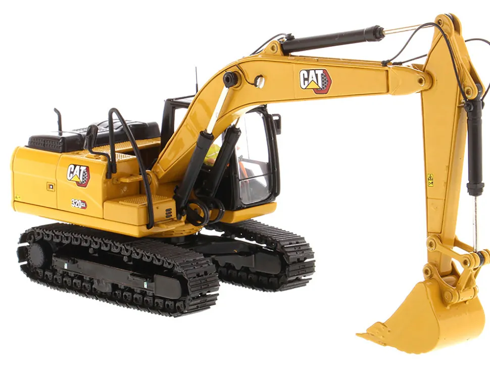 CAT Caterpillar 320 GX Hydraulic Excavator Operator High Line Series 1/50 Diecast Model Diecast Masters 85674