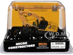 CAT Caterpillar 320 Hydraulic Excavator Grapple Yellow "Micro-Constructor" Series Diecast Model by Diecast Masters