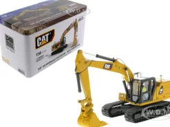 CAT Caterpillar 323 Hydraulic Excavator Operator Next Generation Design High Line Series 1/50 Diecast Model Diecast Masters 85571