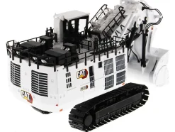 CAT Caterpillar 6060 Hydraulic Mining Front Shovel Coal Configuration White High Line Series 1/87 HO Diecast Model Diecast Masters 85653