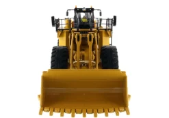 CAT Caterpillar 994K Wheel Loader with Rock Bucket and Operator High Line Series 1/50 Diecast Model Diecast Masters 85505