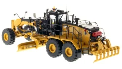 CAT Caterpillar 18M3 Motor Grader with Operator High Line Series 1/50 Diecast Model Diecast Masters 85521