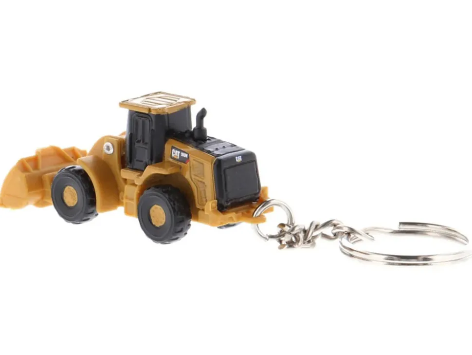 CAT Caterpillar 950M Wheel Loader Keychain Yellow Diecast Model by Diecast Masters