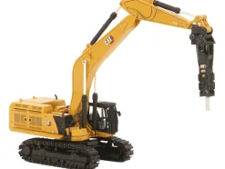 CAT Caterpillar 395 Next-Generation Hydraulic Excavator (Mass Excavator Version) Yellow with Additional Tools 