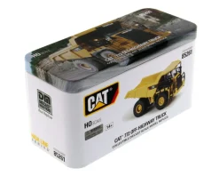 CAT Caterpillar 772 Off-Highway Dump Truck Operator High Line Series 1/87 HO Scale Diecast Model Diecast Masters 85261