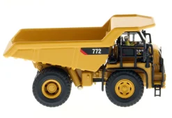 CAT Caterpillar 772 Off-Highway Dump Truck Operator High Line Series 1/87 HO Scale Diecast Model Diecast Masters 85261