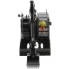 CAT Caterpillar 315 Track Type Hydraulic Excavator Special Black Finish with Operator High Line Series 1/50 Diecast Model Diecast Masters 85957BK