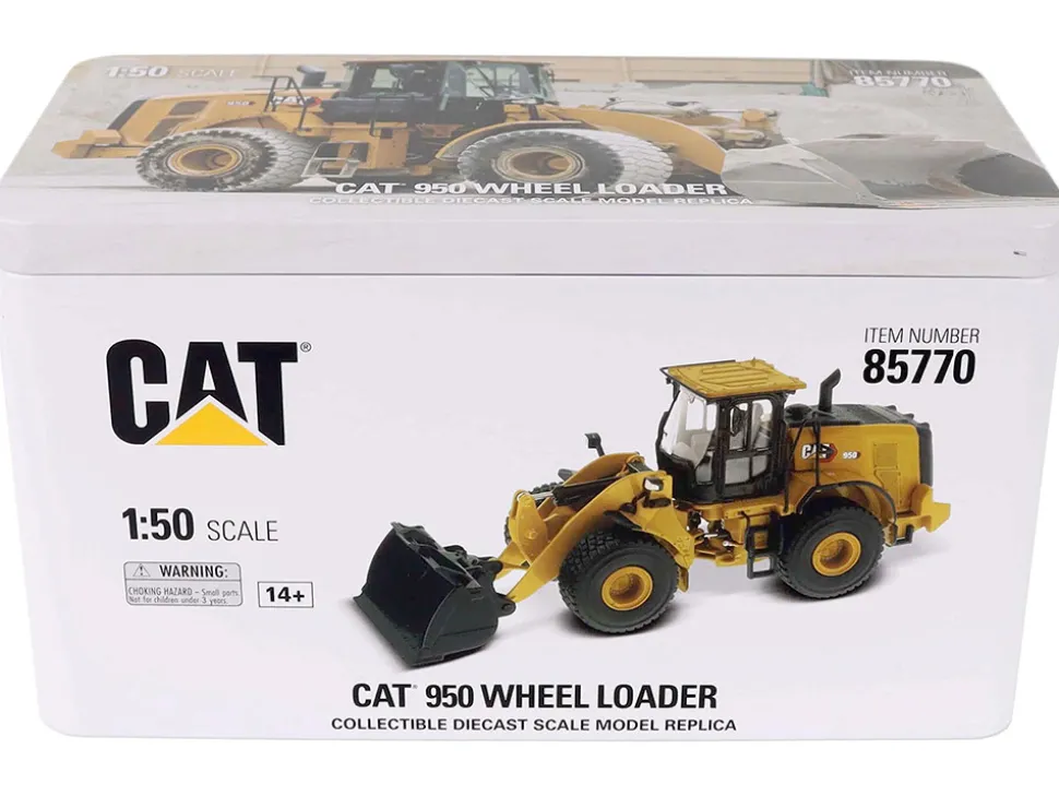 CAT Caterpillar 950 Wheel Loader Yellow "High Line" Series 1/50 Diecast Model by Diecast Masters