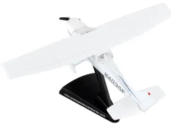 Cessna 172 Skyhawk Light Aircraft N403GF White 1/87 HO Diecast Model Airplane Postage Stamp PS5603-2