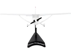 Cessna 172 Skyhawk Light Aircraft N403GF White 1/87 HO Diecast Model Airplane Postage Stamp PS5603-2