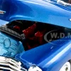 1948 Chevrolet Aerosedan Fleetline Blue 1/24 Diecast Model Car Motormax 73266