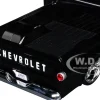 1958 Chevrolet Apache Fleetside Pickup Black "Maxx Design" "American Classics" Series 1/24 Diecast Model Car by Motormax