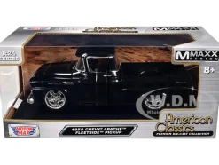 1958 Chevrolet Apache Fleetside Pickup Black 