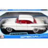 1957 Chevrolet Bel Air Coupe White with Red Interior "Special Edition" Series 1/18 Diecast Model Car by Maisto