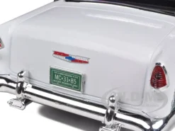 1955 Chevrolet Bel Air Hard Top Green 1/18 Diecast Car Model Motormax 73185