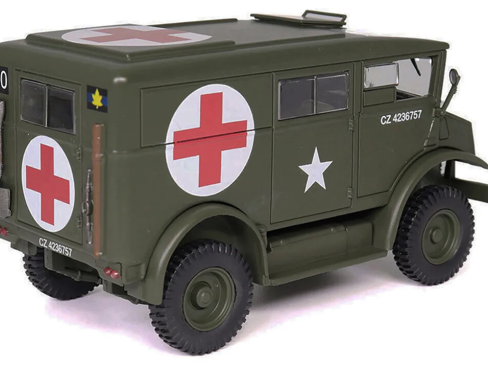 Chevrolet C8A Ambulance Olive Drab "United States Army" 1/43 Diecast Model by Militaria Die Cast
