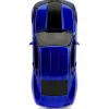 2010 Chevrolet Camaro Candy Blue with Black Hood Bigtime Muscle Series 1/24 Diecast Model Car Jada 34209