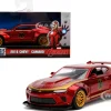 2016 Chevrolet Camaro Iron Man Theme Marvel Series 1/32 Diecast Model Car Jada 30298