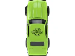1967 Chevrolet Camaro Offroad Bright Green Matt Black Dirty Version Raphael Diecast Figure Teenage Mutant Ninja Turtles Hollywood Rides Series 1/24 Diecast Model Car Jada 33386