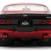 1971 Chevrolet Camaro #71 Red Metallic with Black Stripes "Bigtime Muscle" Series 1/24 Diecast Model Car by Jada