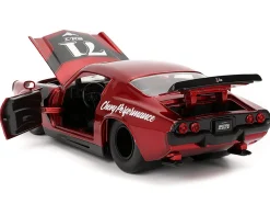1971 Chevrolet Camaro #71 Red Metallic with Black Stripes 