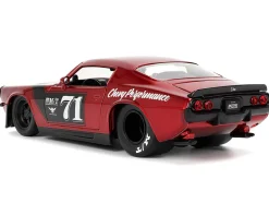 1971 Chevrolet Camaro #71 Red Metallic with Black Stripes 
