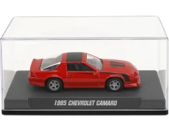 1985 Chevrolet Camaro Red with Black Top and Stripes 