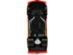 1969 Chevrolet Camaro Red with Graphics BigTime Muscle Series 1/24 Diecast Model Car Jada 35029