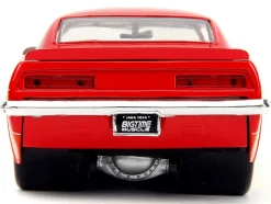 1969 Chevrolet Camaro Red with Graphics BigTime Muscle Series 1/24 Diecast Model Car Jada 35029