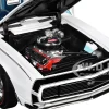 1967 Chevrolet Camaro RS/SS "Car Craft Test Car" White Limited Edition to 180 pieces Worldwide 1/18 Diecast Model Car by ACME