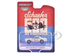 1971 Chevrolet Camaro "1971 Schaefer 500 at Pocono Raybestos Official Pace Car" White with White Interior "Hobby Exclusive" Series 1/64 Diecast Model Car by Greenlight