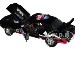 1969 Chevrolet Camaro SS RS Black B&M Racing Limited Edition to 6650 pieces Worldwide 1/24 Diecast Model Car M2 Machines 40300-112B