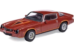 1978 Chevrolet Camaro Z28 Carmine Red Metallic with Red Interior 1/64 Diecast Model Car by IXO Models