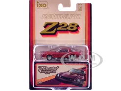 1978 Chevrolet Camaro Z28 Carmine Red Metallic with Red Interior 1/64 Diecast Model Car by IXO Models