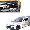 2017 Chevrolet Camaro ZL1 #42 Black and White "GT Racing" Series 1/24 Diecast Model Car by Motormax
